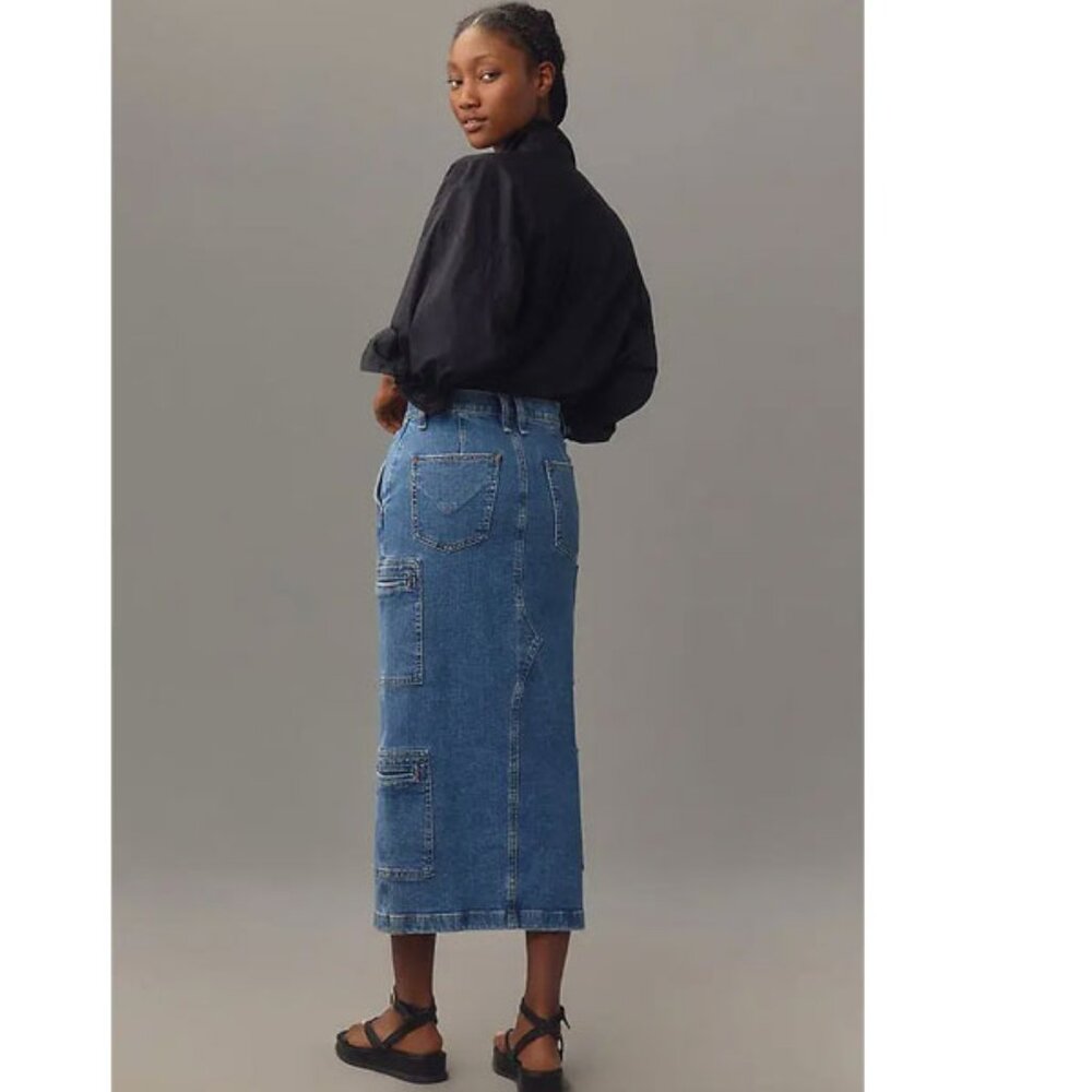 HUDSON Jeans Reconstructed Cargo Skirt - Picture 8 of 8